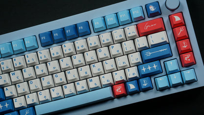 Hololive Myth Gawr Gura Keycaps Set