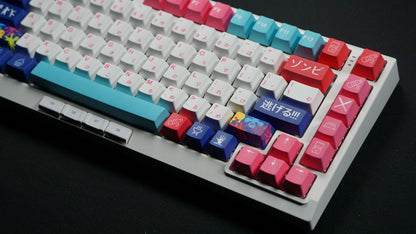 Zom 100 Mikazuki Shizuka Keycaps Set