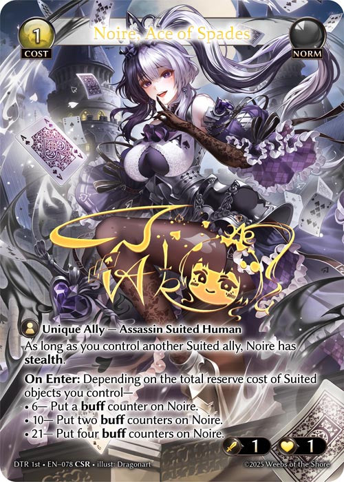 Noire, Ace of Spades (CSR) - Distorted Reflection