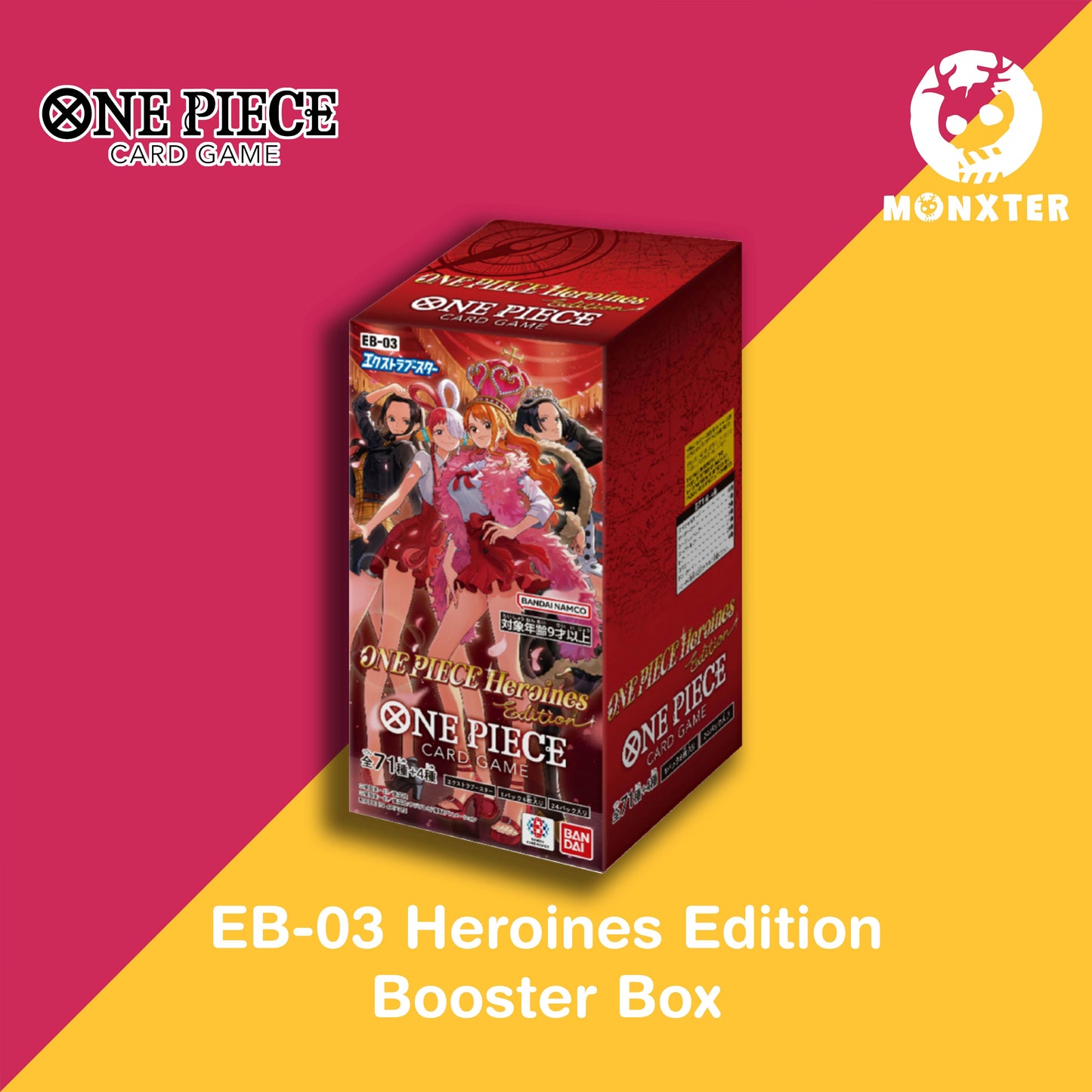 One Piece TCG : EB-03 Heroines Edition Booster Box