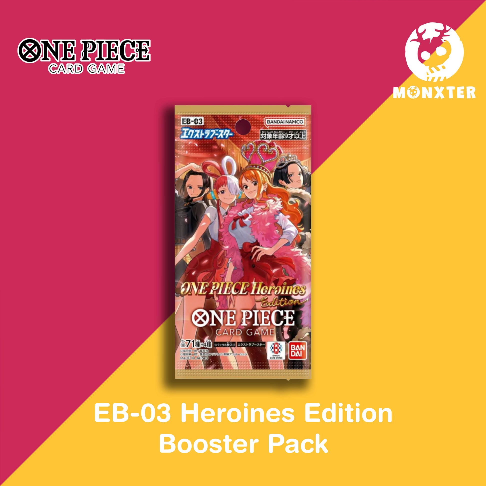 One Piece TCG : EB-03 Heroines Edition Booster Box