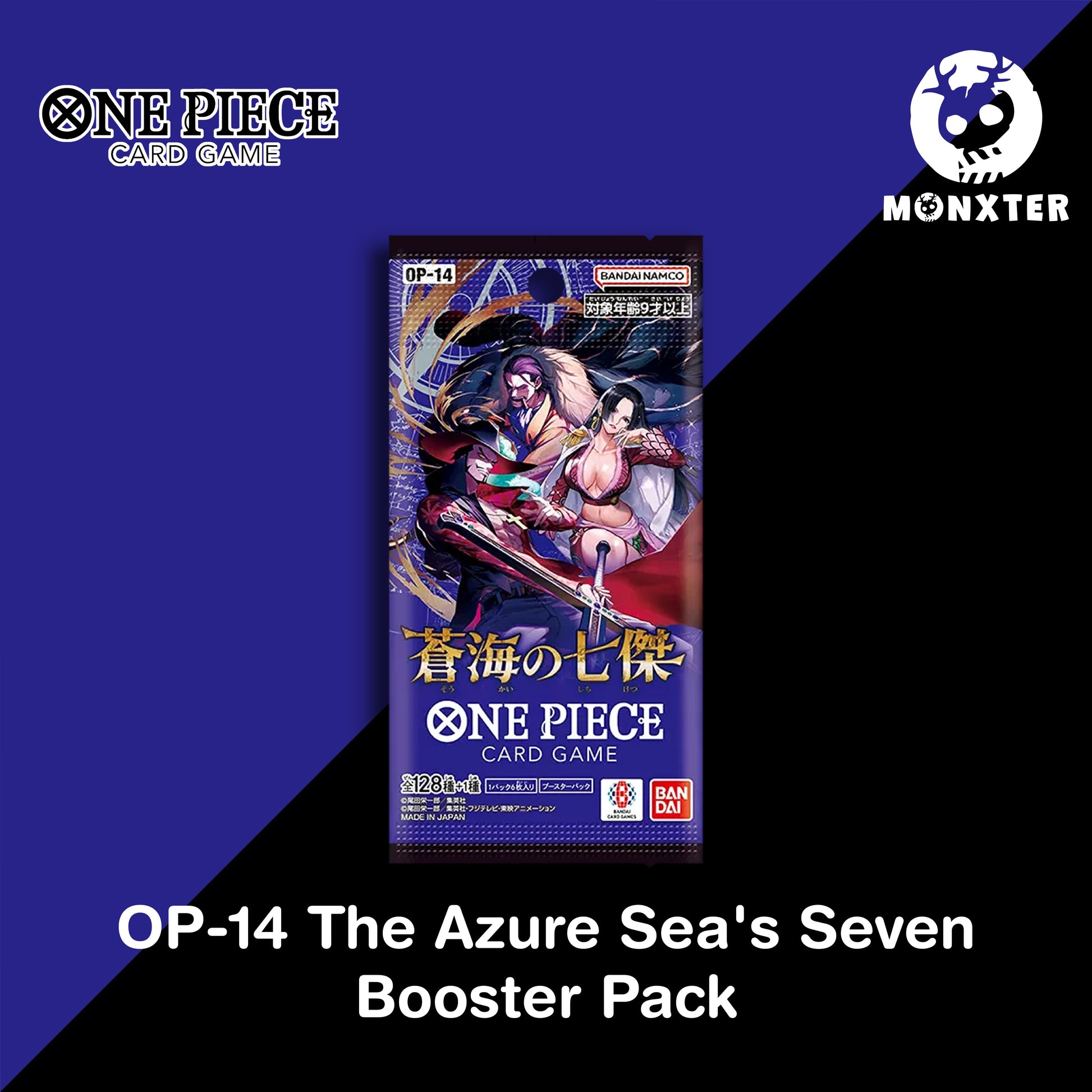 One Piece TCG : OP-14 The Azure Sea’s Seven Booster Box