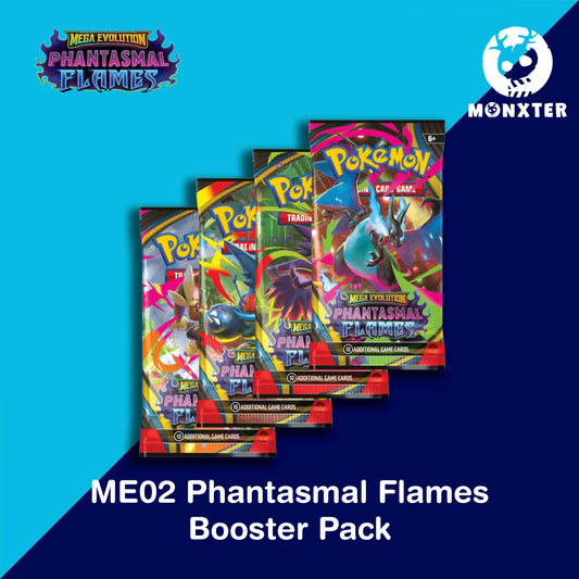 Pokémon TCG - Mega Evolution ME02 Phantasmal Flames Booster Pack