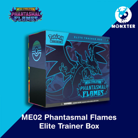Pokémon TCG - Mega Evolution ME02 Phantasmal Flames Elite Trainer Box