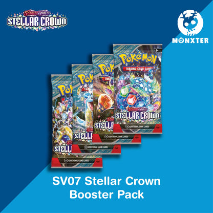 Pokémon TCG: Scarlet & Violet SV07 Stellar Crown Booster Pack