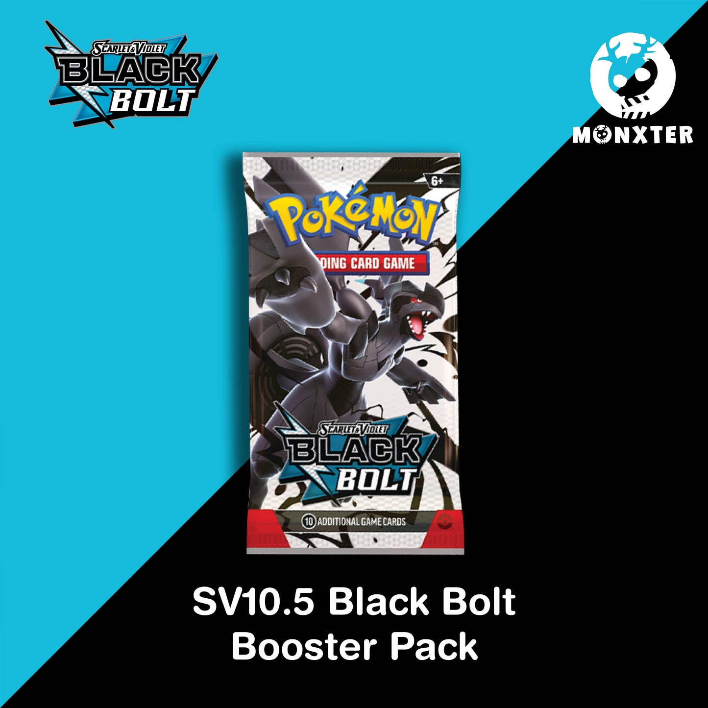 Pokémon TCG: Scarlet & Violet SV10.5 Black Bolt Booster Pack
