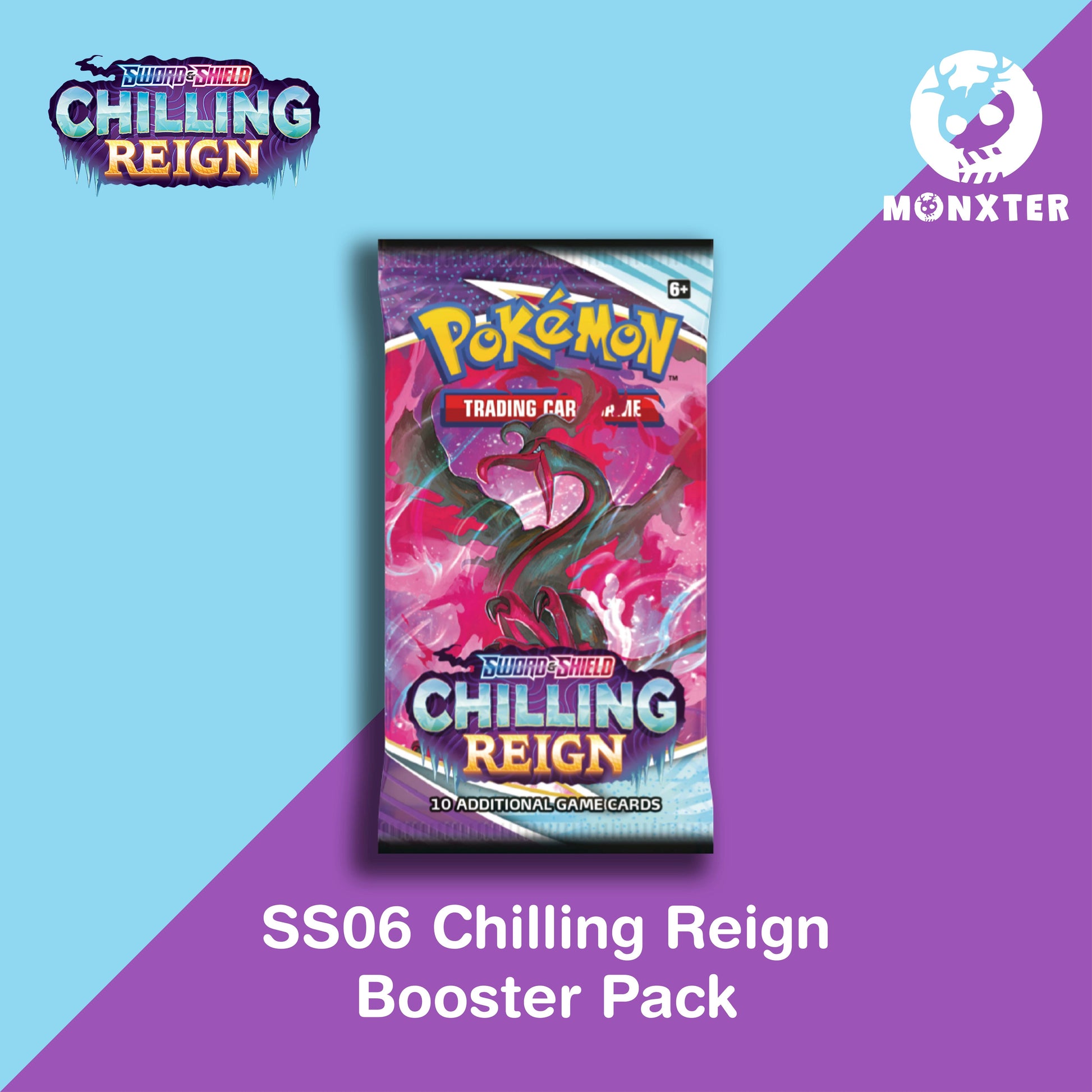 Pokémon TCG: Sword & Shield SS06 Chilling Reign Booster Pack