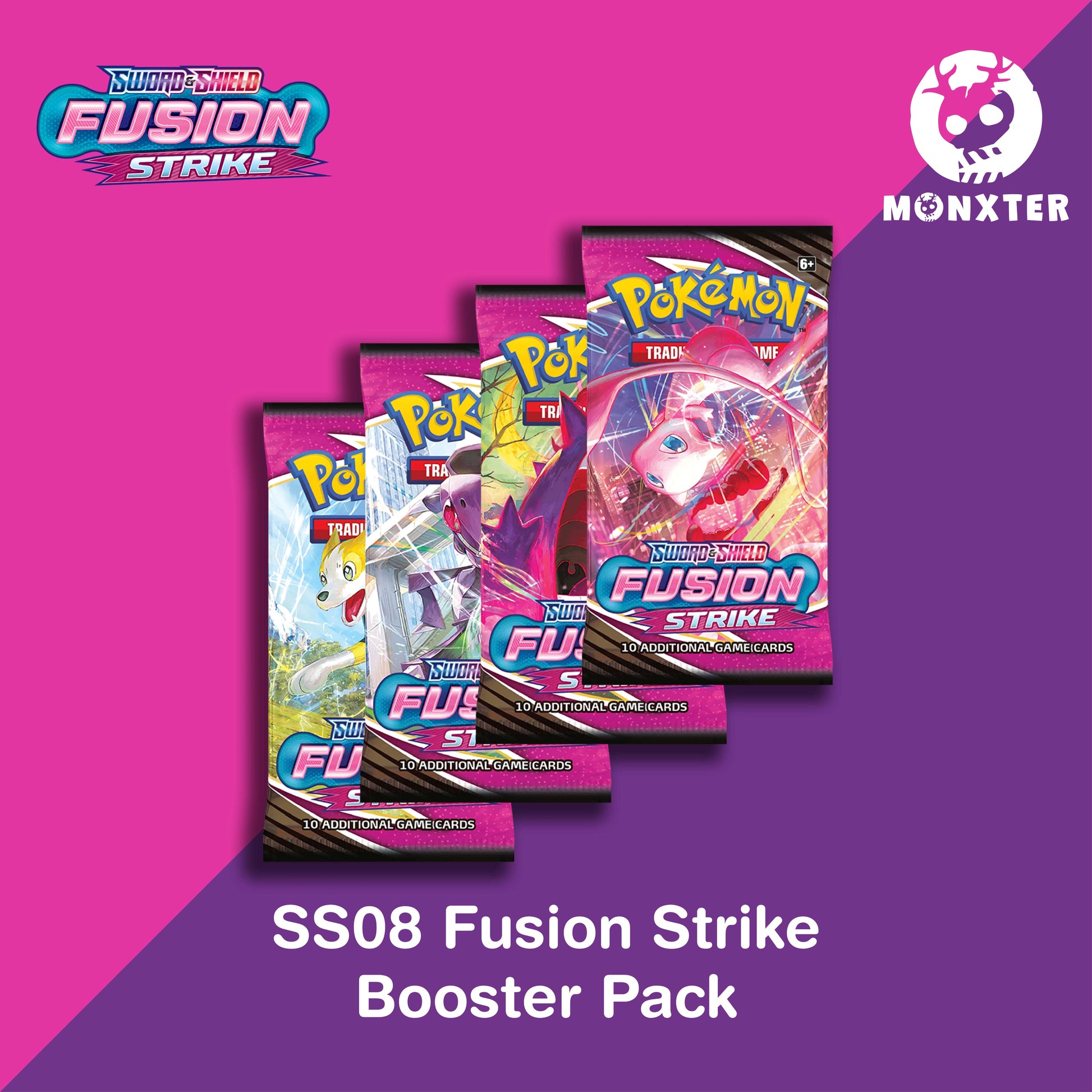 Pokémon TCG: Sword & Shield SS08 Fusion Strike Booster Pack