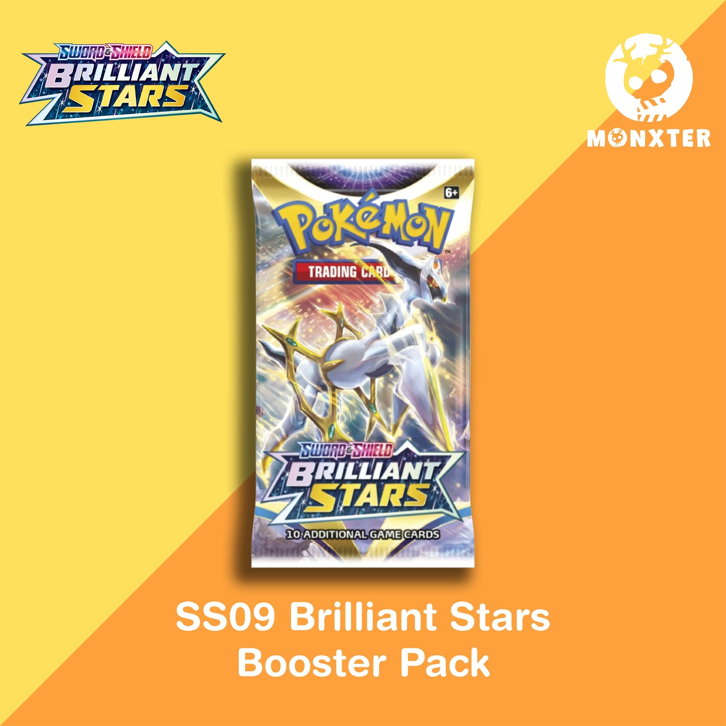 Pokémon TCG: Sword & Shield SS09 Brilliant Stars Booster Pack