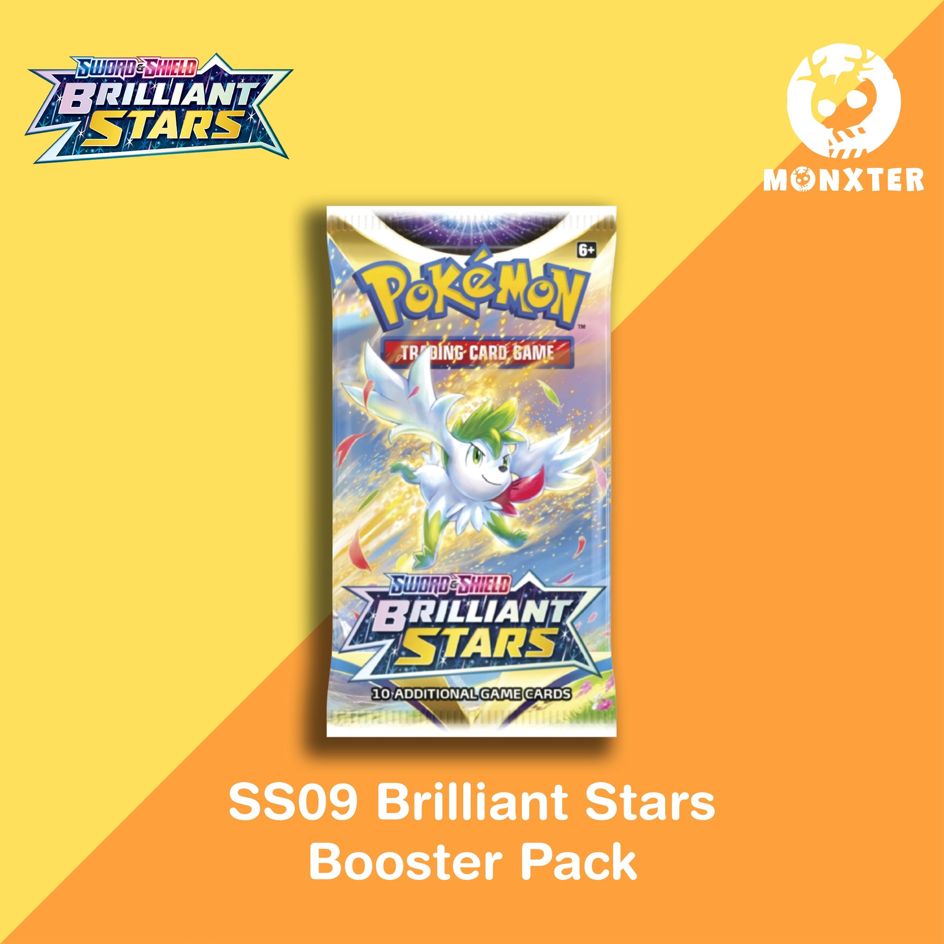 Pokémon TCG: Sword & Shield SS09 Brilliant Stars Booster Pack
