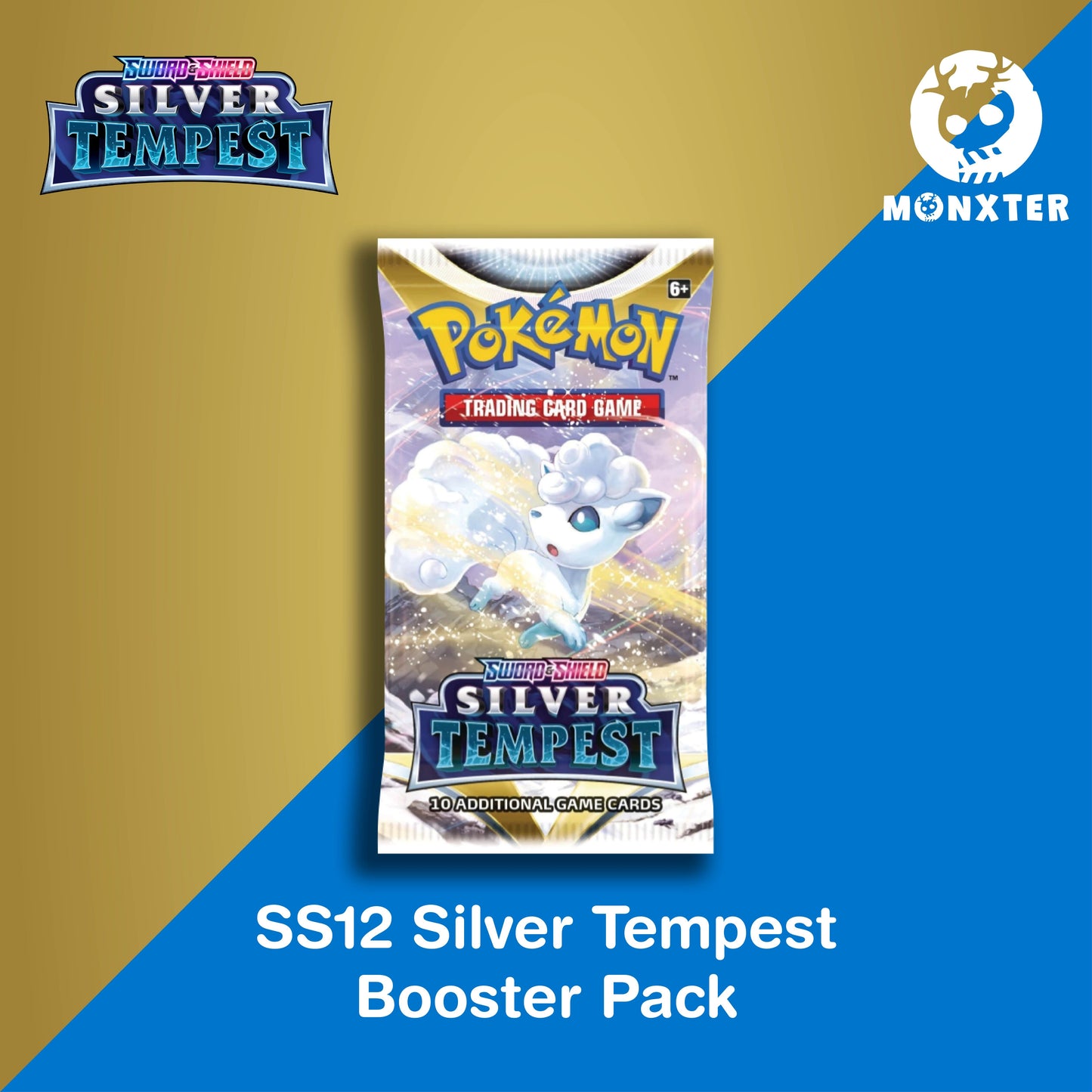 Pokémon TCG: Sword & Shield SS12 Silver Tempest Booster Pack