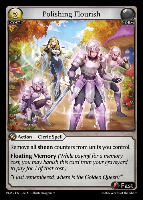 Polishing Flourish - Phantom Monarchs