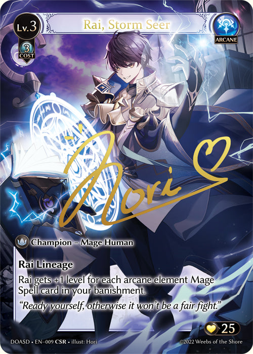 Rai, Storm Seer (CSR) - Dawn of Ashes