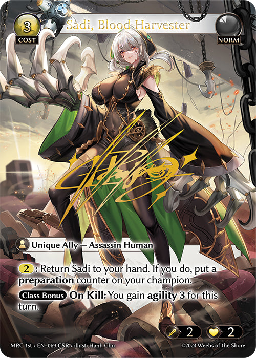 Sadi, Blood Harvester (CSR) - Mercurial Heart