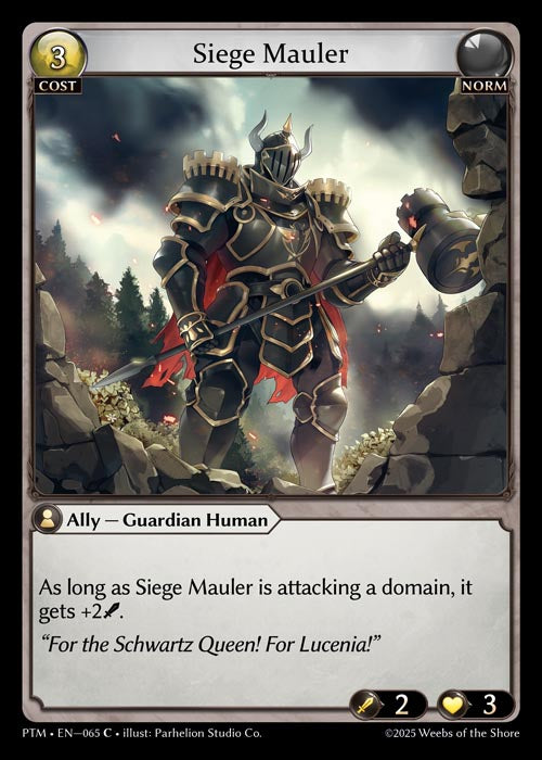 Siege Mauler - Phantom Monarchs