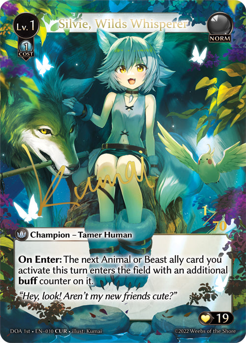 Silvie, Wilds Whisperer (CUR) - Dawn of Ashes