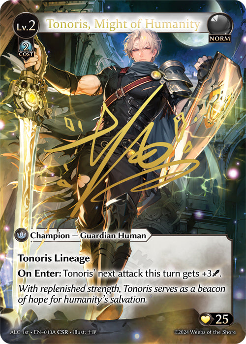 Tonoris, Might of Humanity (CSR) - Alchemical Revolution