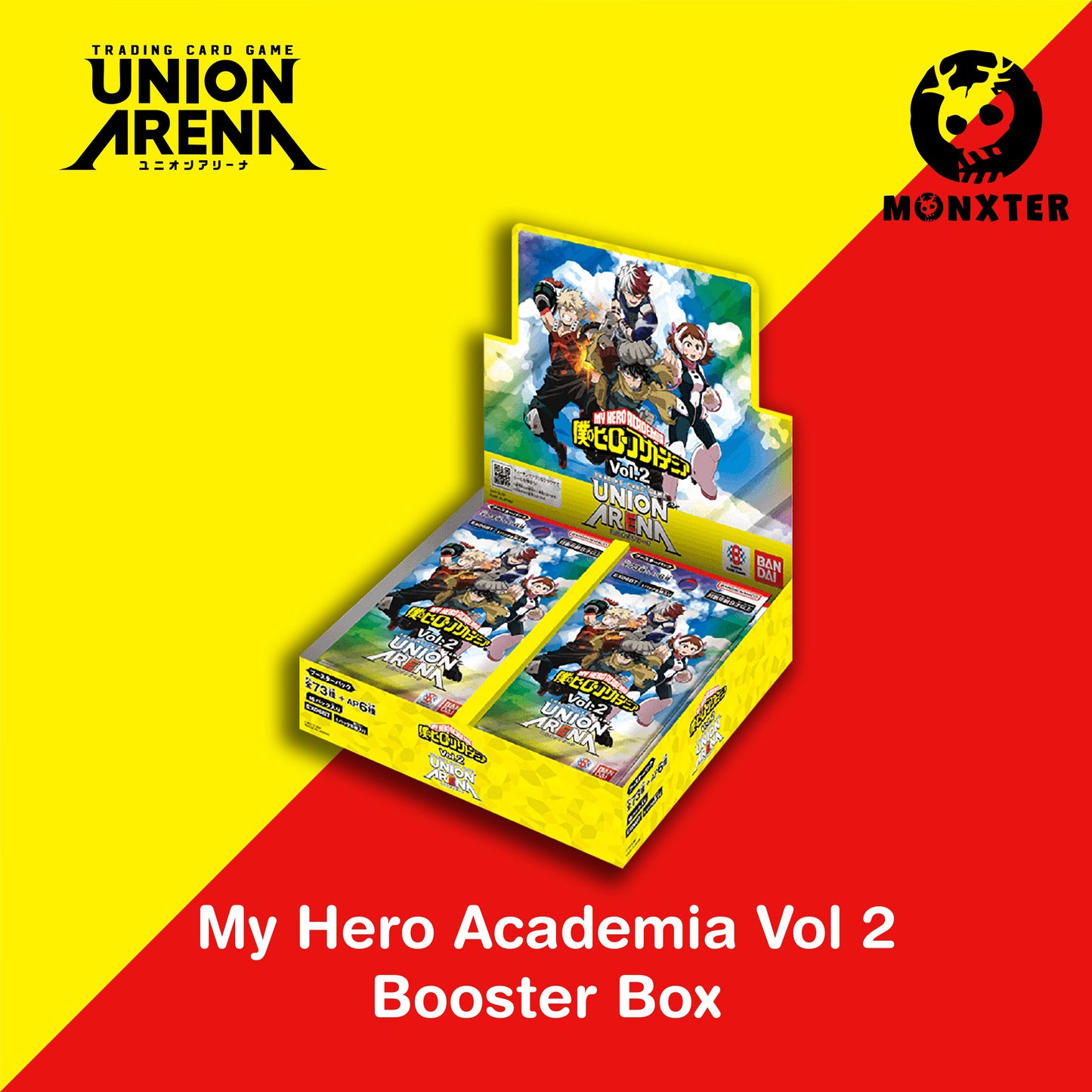 Union Arena TCG : My Hero Academia Vol 2 Booster Box