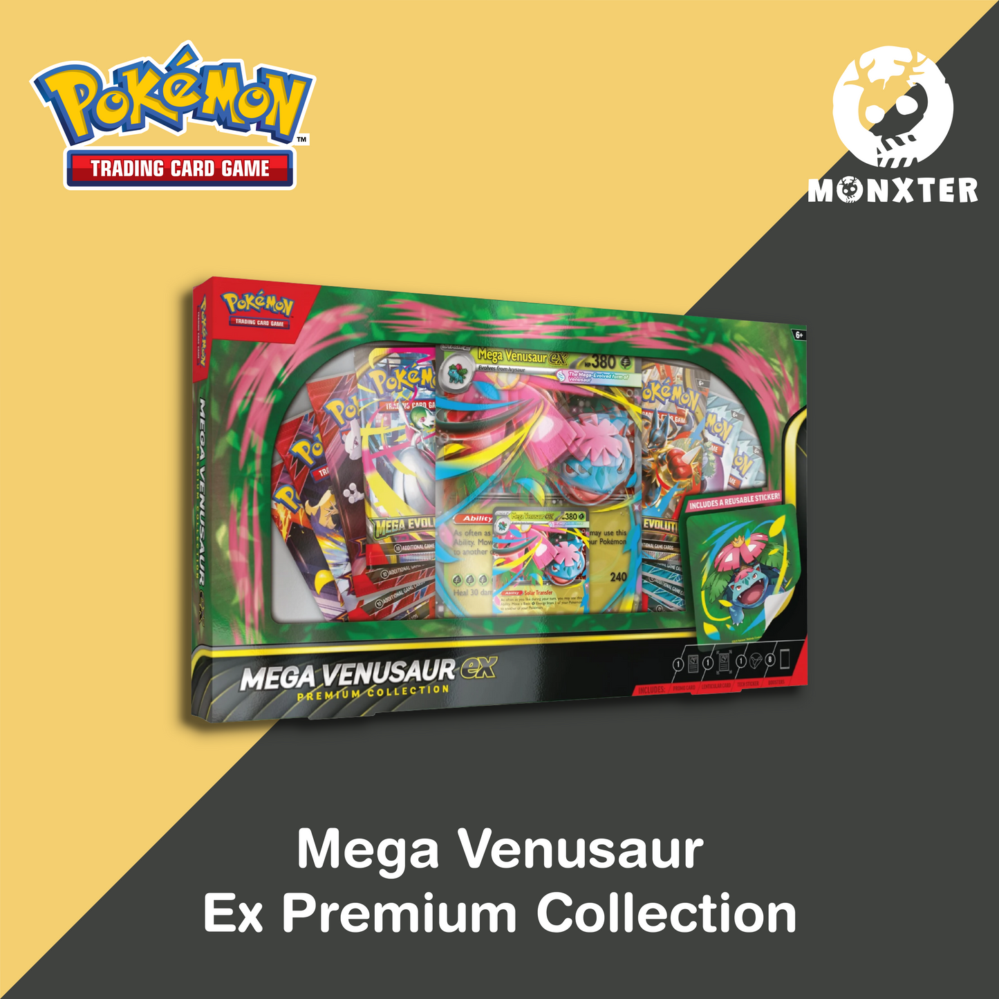 Pokémon TCG - Mega Venusaur Ex Premium Collection